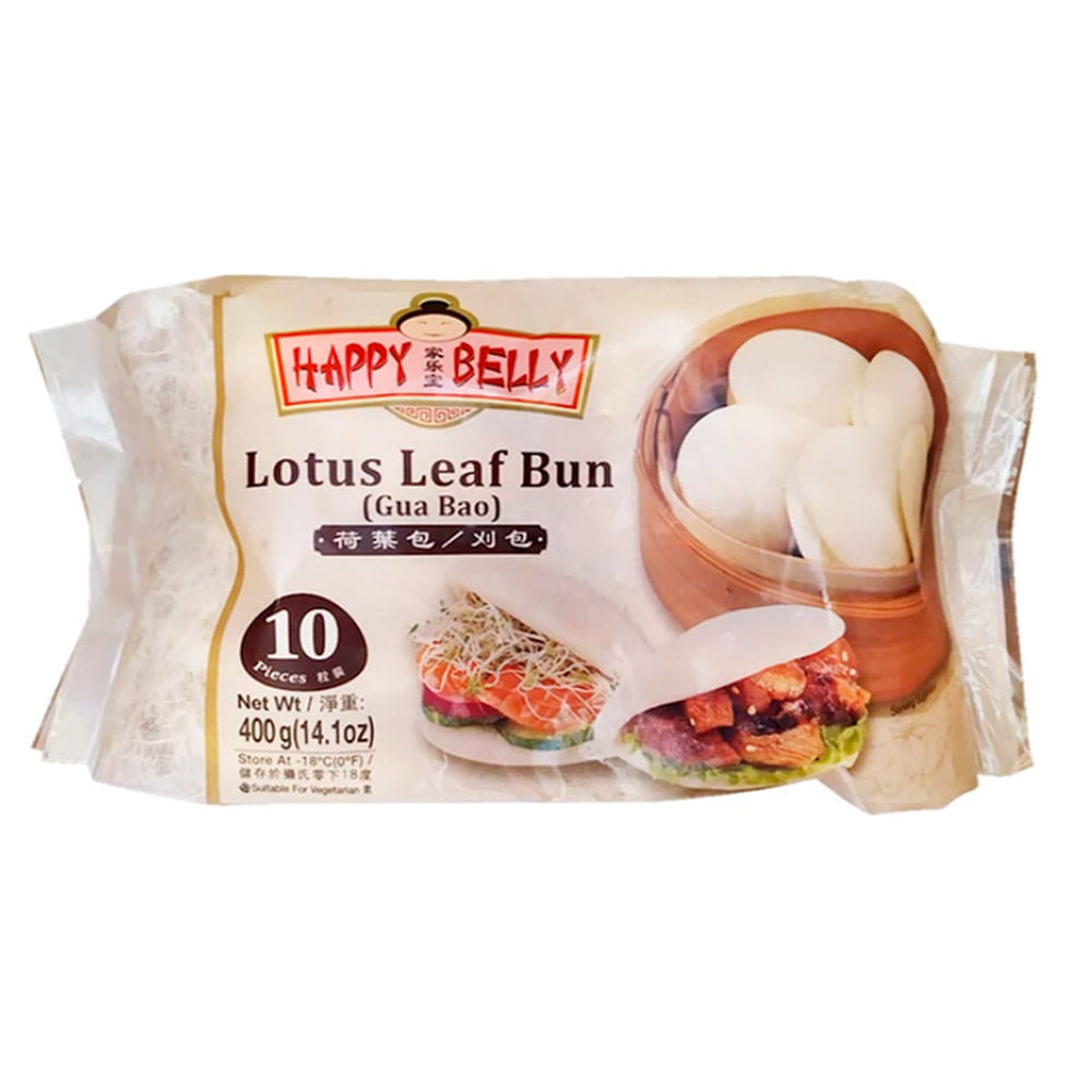 Pan Happy Belly lotus leaf bun x400g