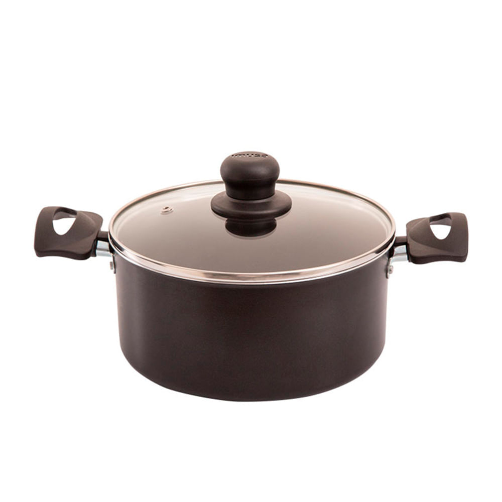 Olla Smart 20cm Tapa de Vidrio Imusa