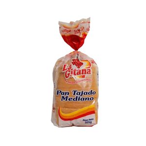 Pan La Gitana tajado x325g