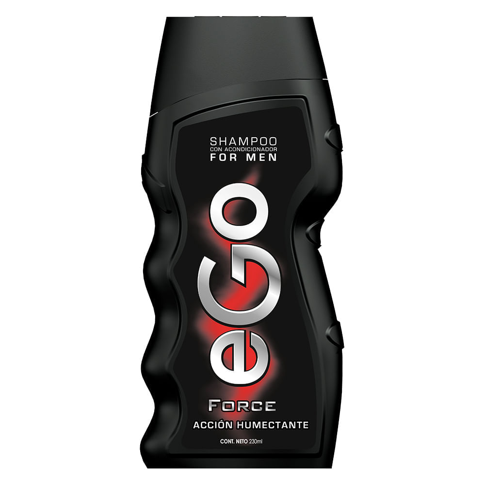Shampoo ego force accion humectante hombre x230ml