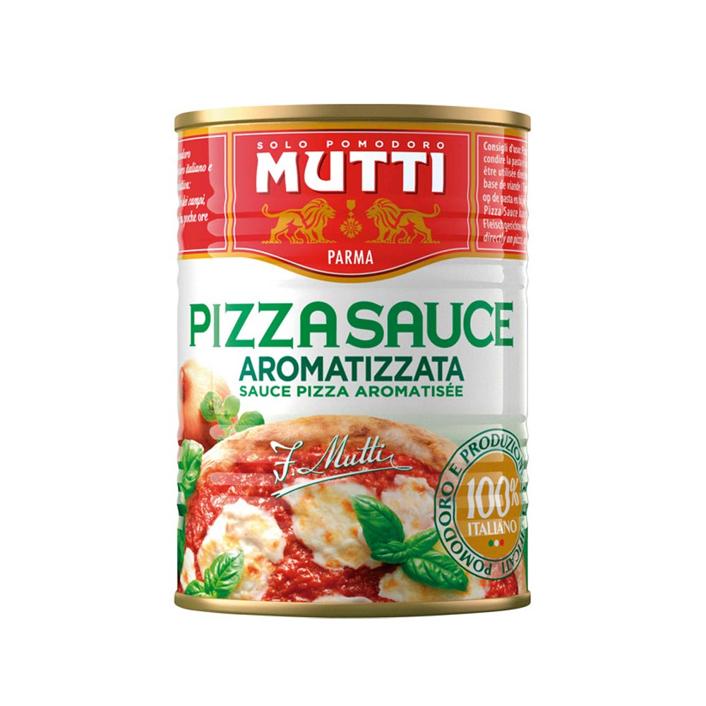 Salsa mutti pizza aromatizada x400g