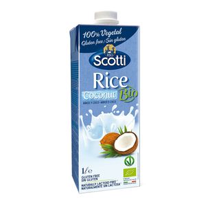 Bebida de arroz y coco Scotti x1L