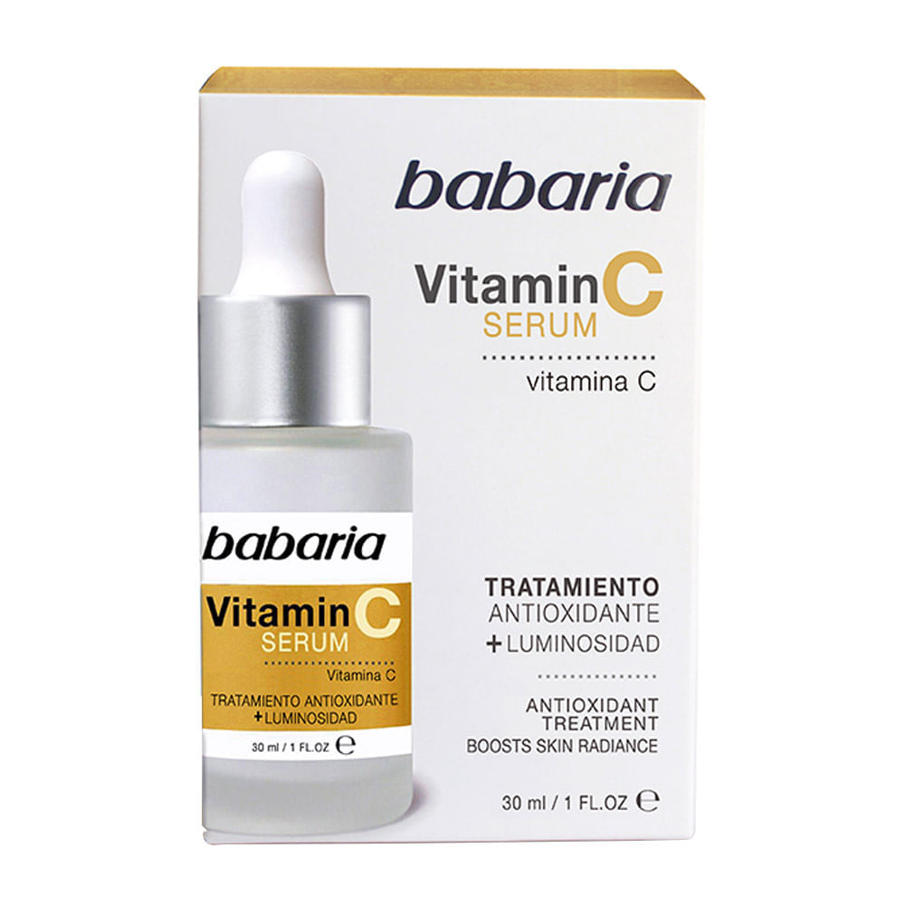 Tratamiento facial Babaria antioxidante vitamina C serum x30ml