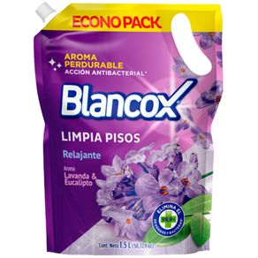 Limpia pisos Blancox relajante lavanda y eucalipto x1.5l