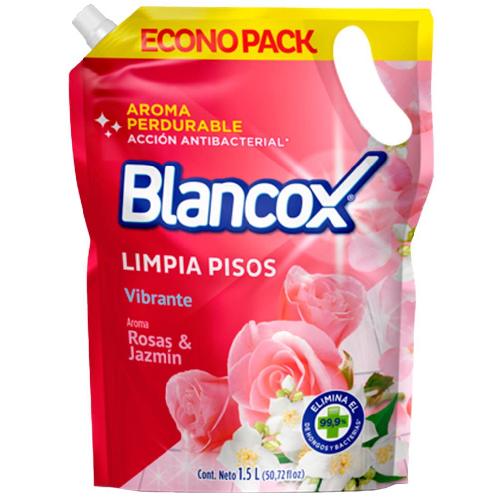 Limpia pisos Blancox vibrante rosas y jazmin x1.5l