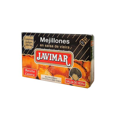 Mejillones Javimar salsa vieira x115g