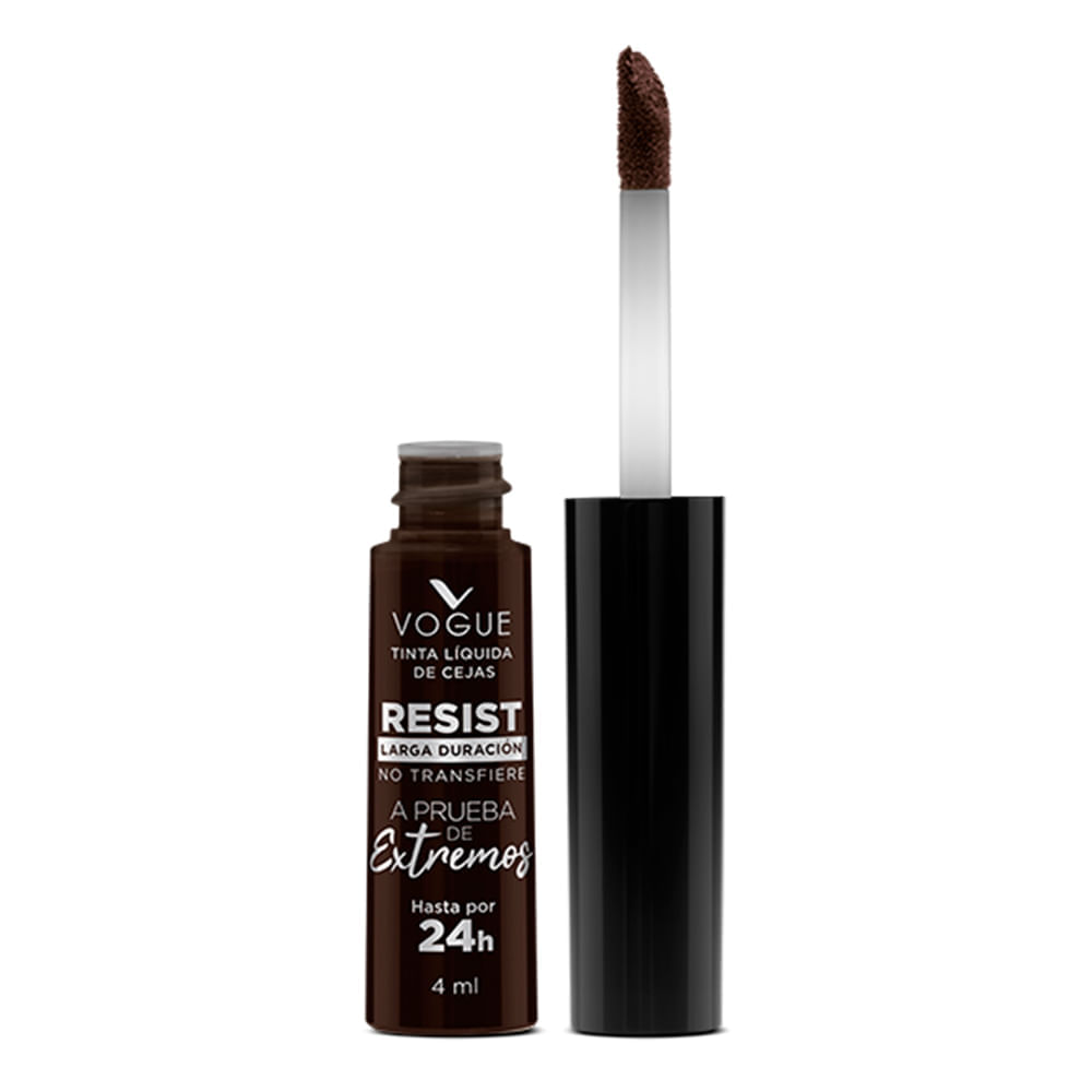 Delineador Vogue resist cejas larga dur.cafe x4ml