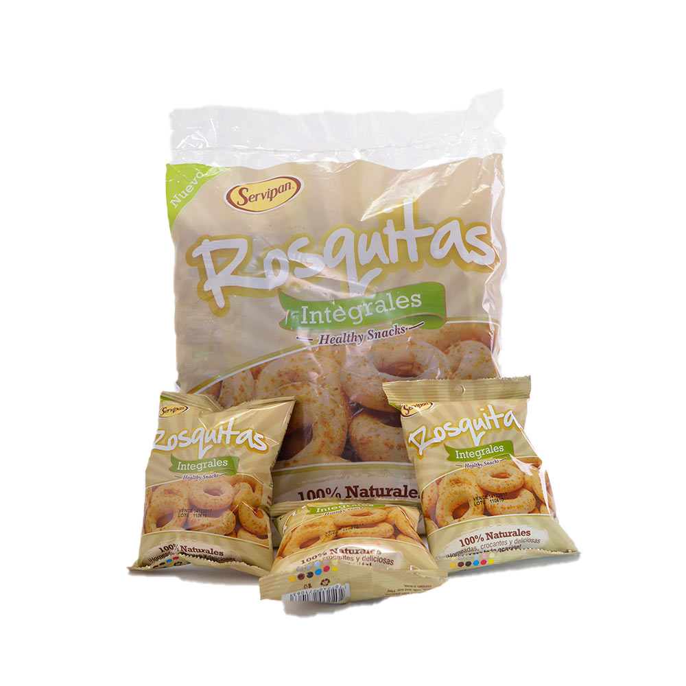 Rosquitas servipan integrales paquete x12und x216g
