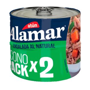 Ensalada alamar natural lata x2und x160g c/u