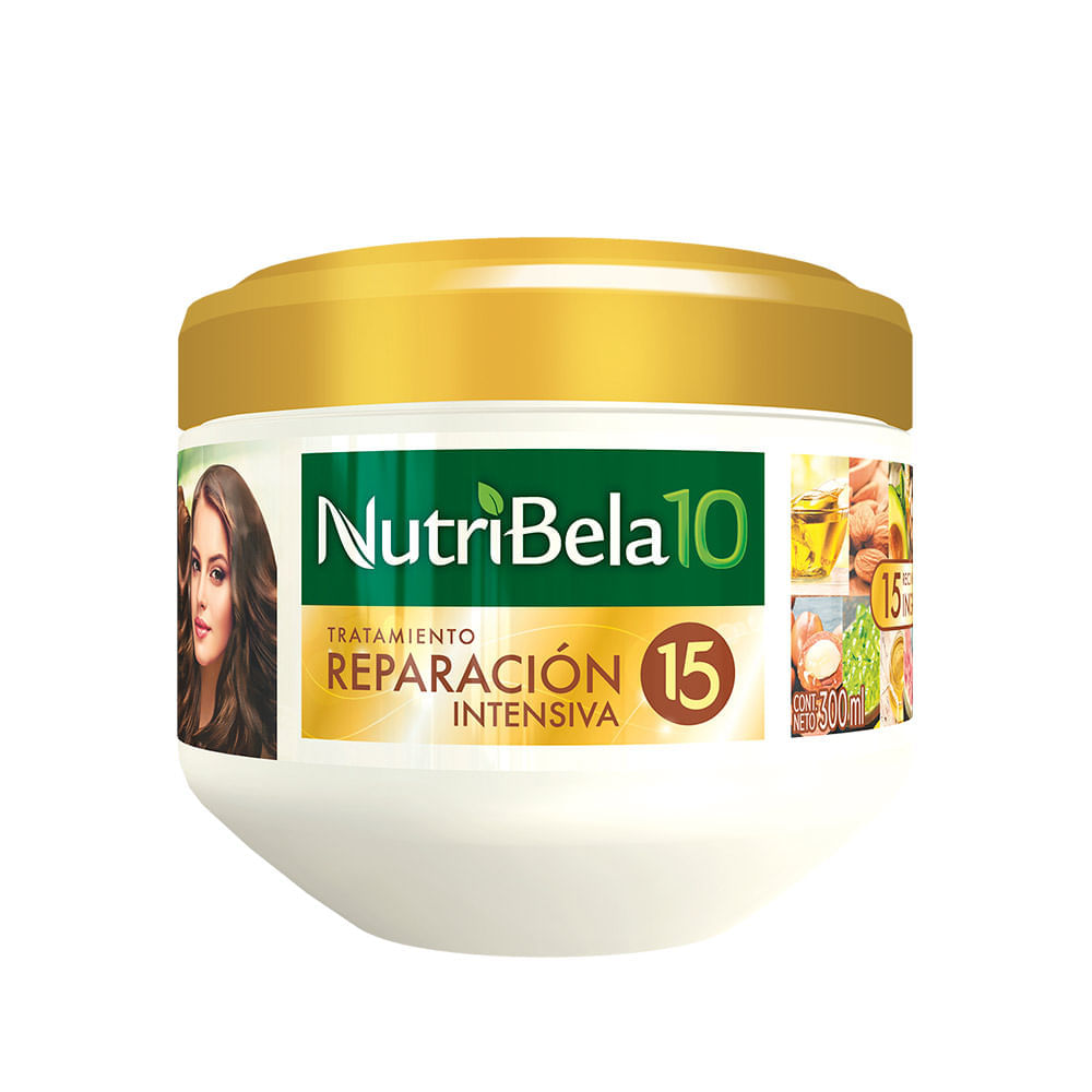 Tratamiento nutribela capilar reparacion 15 x300ml