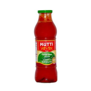 Passata mutti tomate albahaca x700g