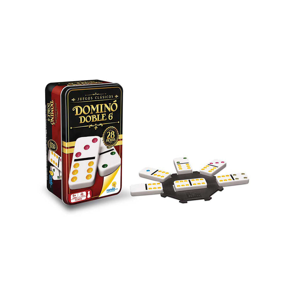 Domino lata doble 6