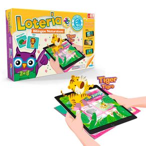 Loteria bilingue naturaleza