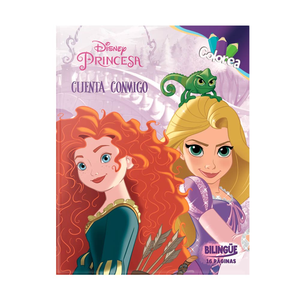 Princesas: cuenta conmigo colorea