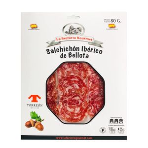 Salchichón La Factoria Gourmet Ibérico bellota x80g