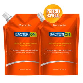 Jabon Bacterion Liquido Antibacterial x2 Und x2000ml