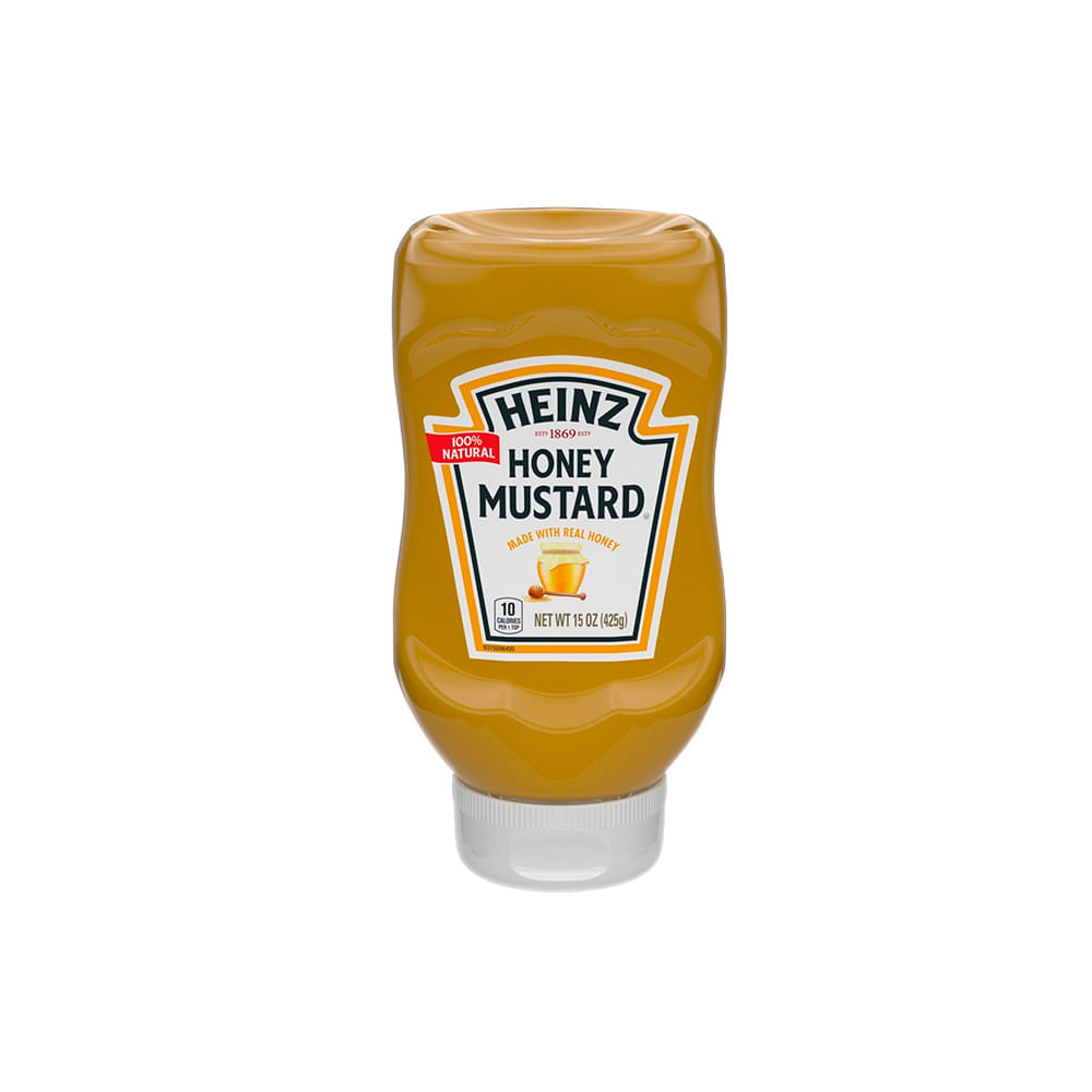 salsa heinz miel mostaza x425g