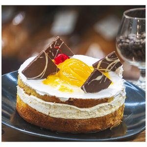 Torta de durazno x 750g x 8 porciones