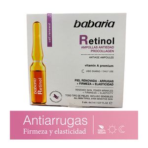 Ampollas Babaria antiedad retinol x5und