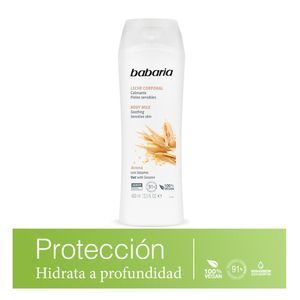 Leche corporal Babaria avena x400ml