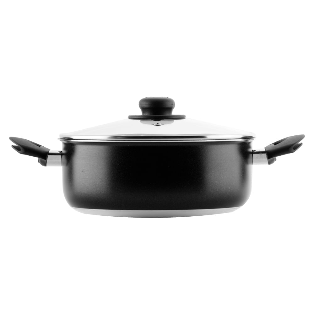 Olla 6 ultra + Tapa de Vidrio 24cm Universal