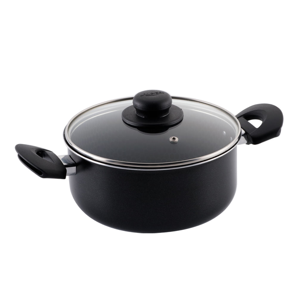 Olla 6 ultra + Tapa de Vidrio 20cm Universal