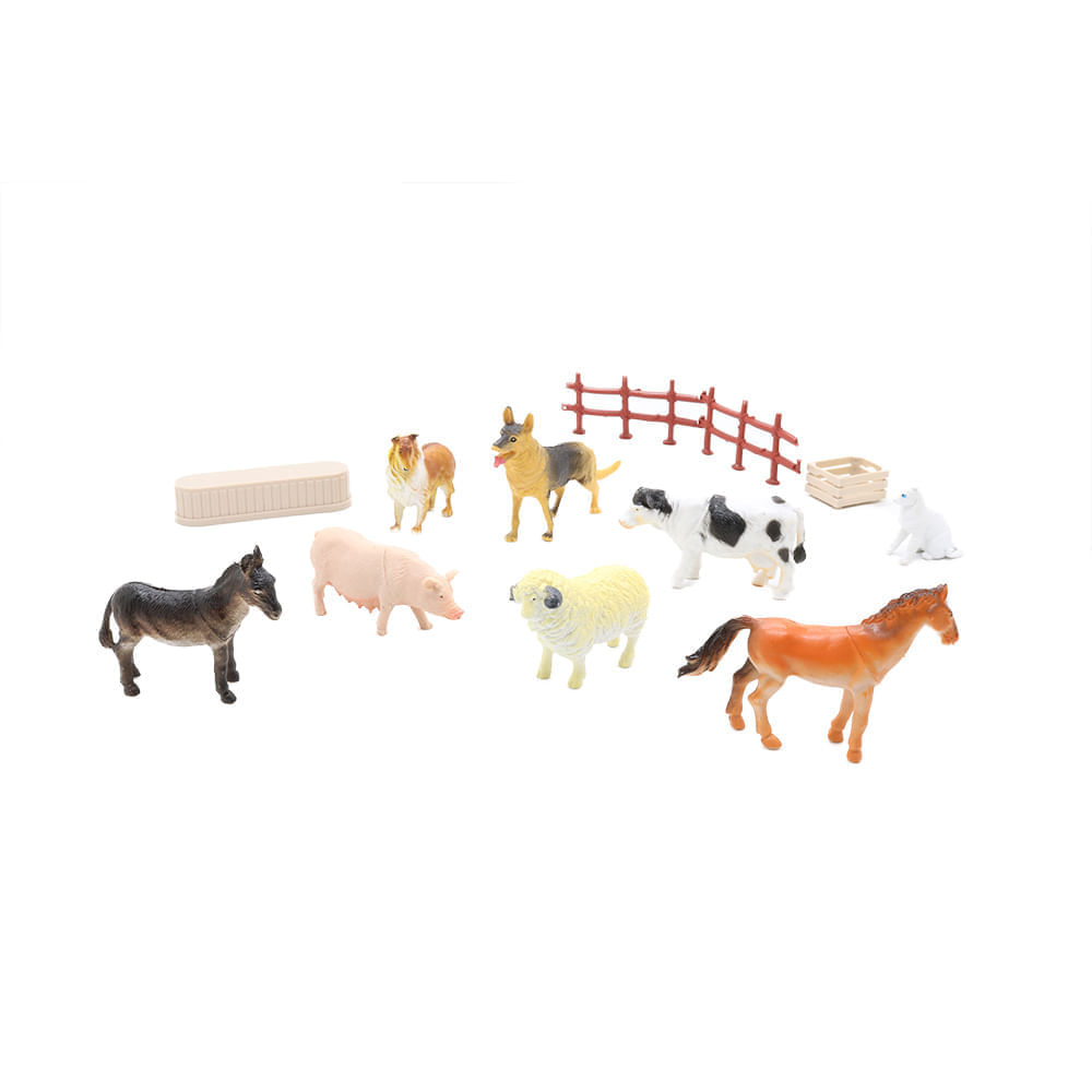 Dinosaurio animales y granja Animal Life 12 piezas