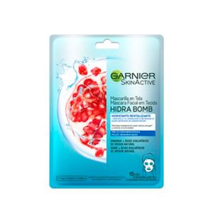 Mascarilla Garnier En Tela Revitalizante Granada x 28 gr