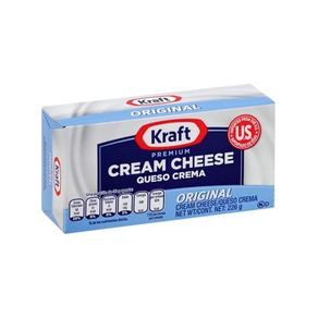 Queso crema kraft original x226g