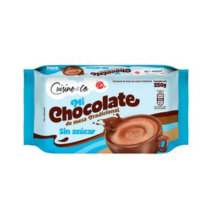 Chocolate Cuisine&Co sin azúcar x250g