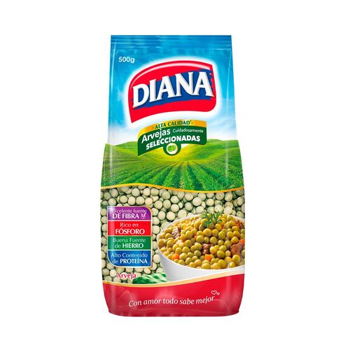 Arveja Diana Alta Calidad x500g