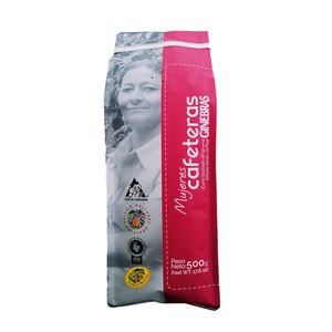Café Ginebras Mujeres Cafeteras tostado grano x500g