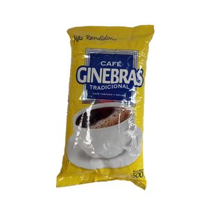 Café Ginebras Tradicional tostado molido x500g