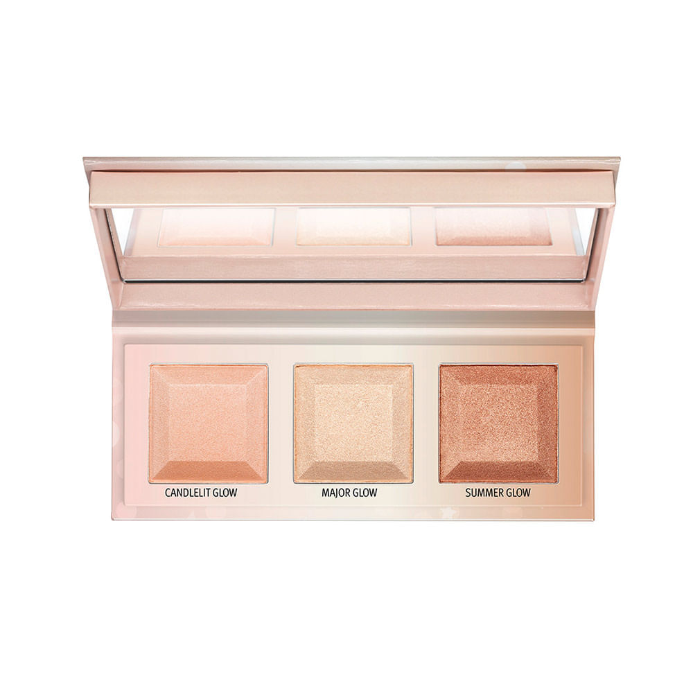 Iluminador Essence paleta glow highlight x18g