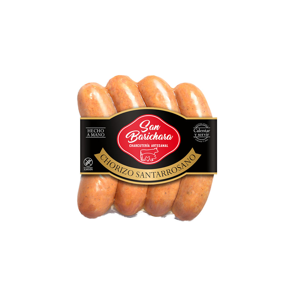Chorizo san barichara santarrosano ahumado x400g