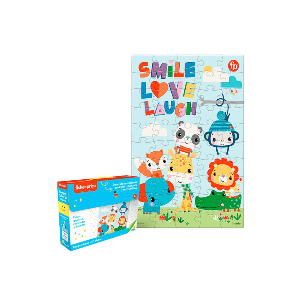 Rompecabezasx50 pzas gigante fisher price unitoys