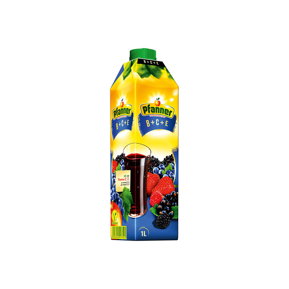 Jugo Pfanner vitaminas b c e x1L