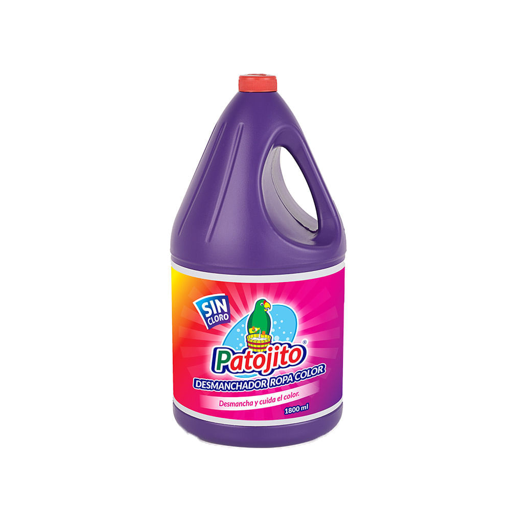 Desmanchador Patojito ropa color x1800ml