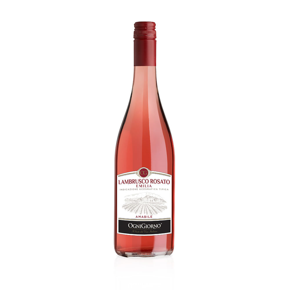 Vino Espumoso Ognigiorno Lambrusco Rosato x750ml