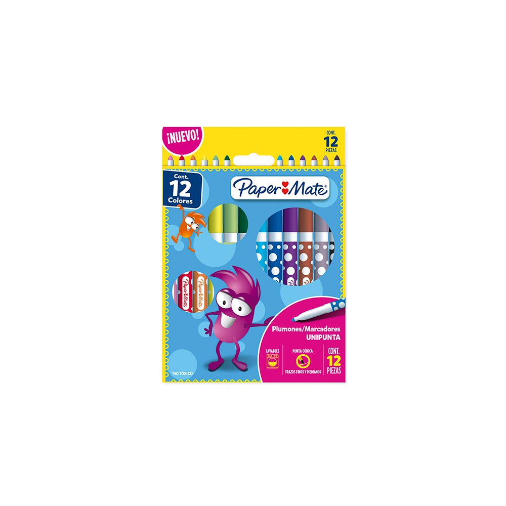 Plumón mediano caja x12und Sharpie