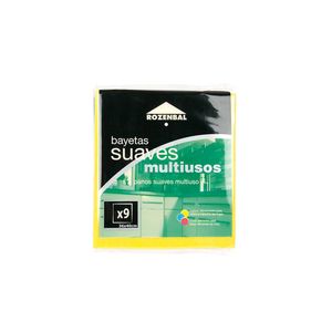 Bayetas Rozenbal Multiusos Suave 36 x40cm x9 und