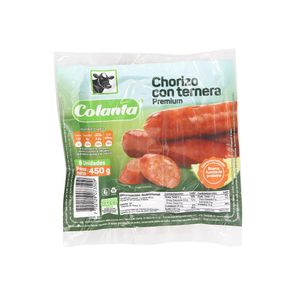 Chorizo con ternera Colanta x8und x450g