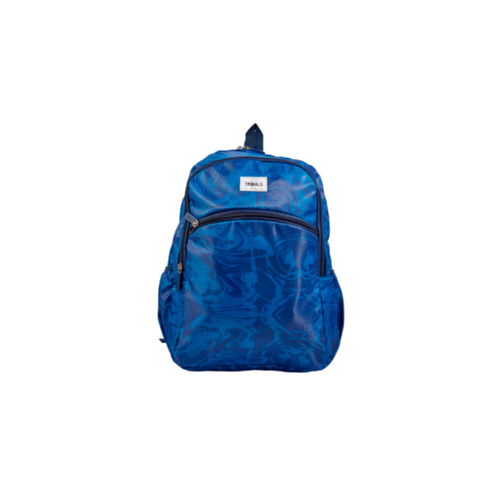 Morral Tribals Doble Faz Azul 6 Bolsillos Scribe