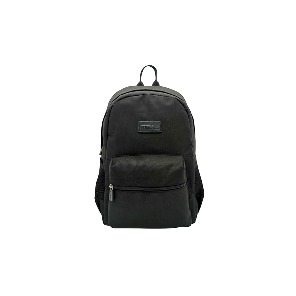 Morral Tribals Clásica Negra 2 Bolsillos Scribe