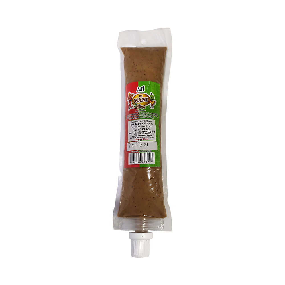 Salsa de maní con Ají x120gr