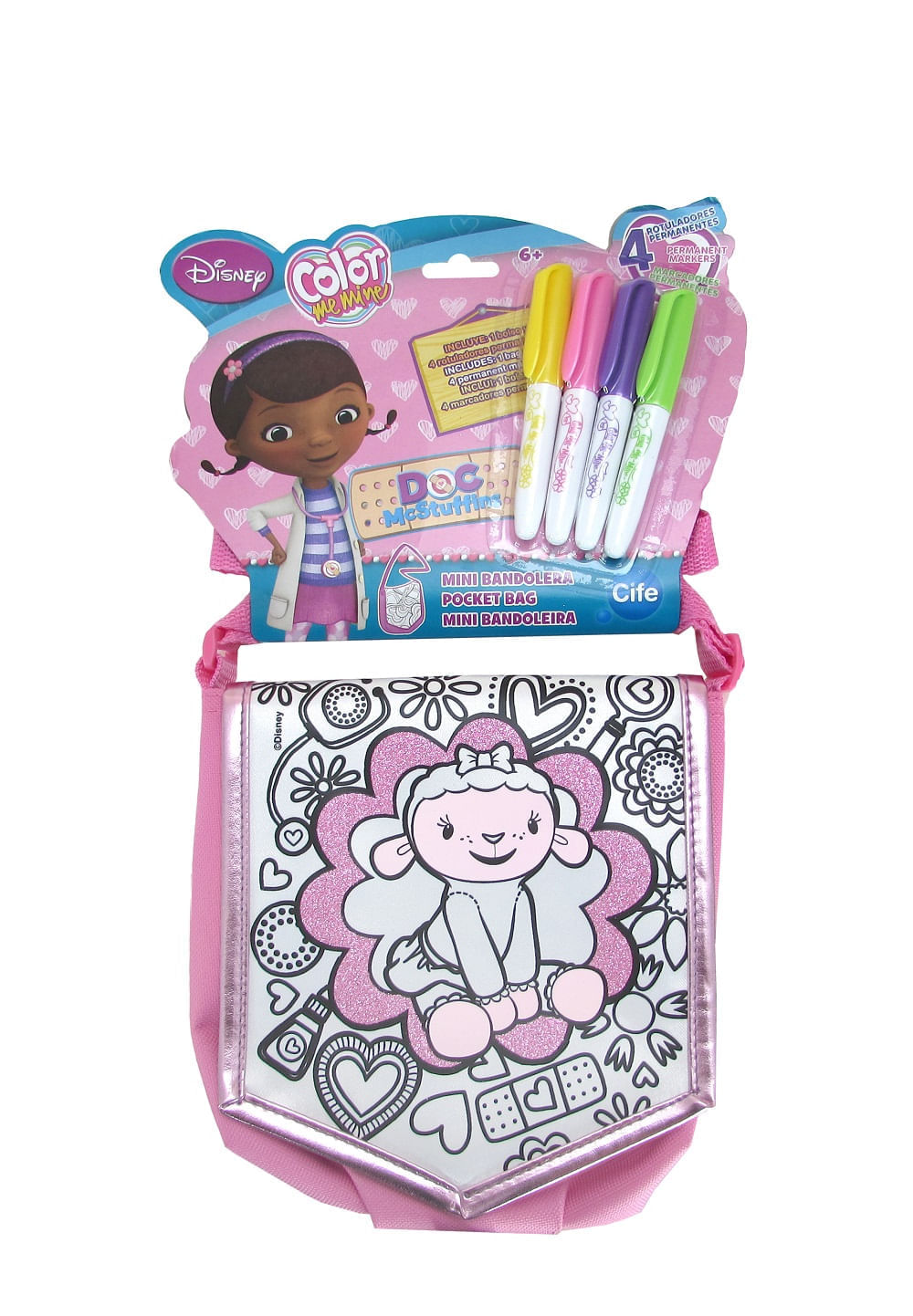 Cmm  bolsito mini bandolera doctora juguetes
