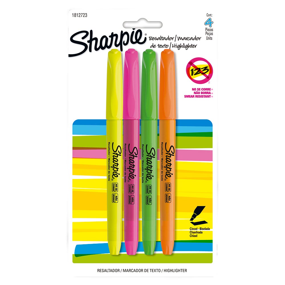 La resaltador sharpie pocket tx4