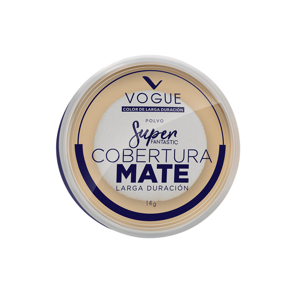 Polvo Vogue súper fantastic mate avellana x14g