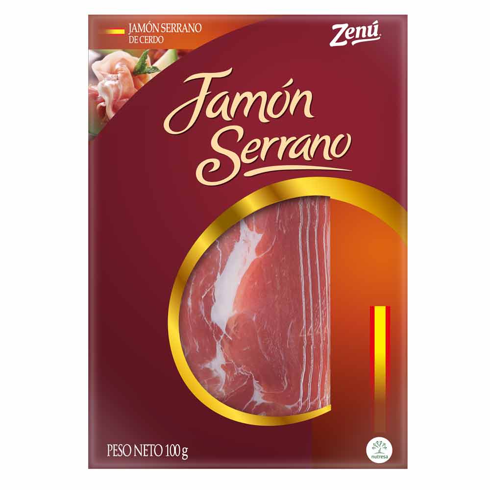 Jamón serrano Zenú x100g