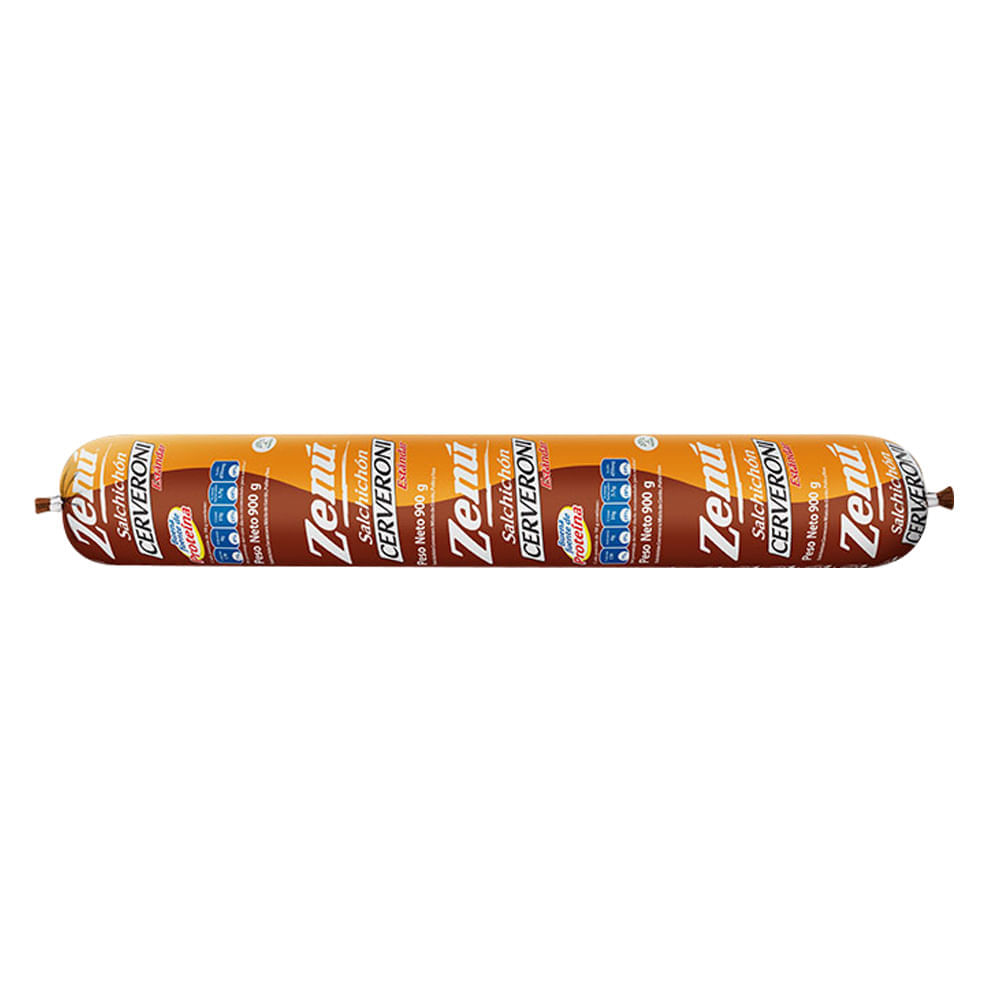 Salchichón cerveroni Zenú estándar x1200g